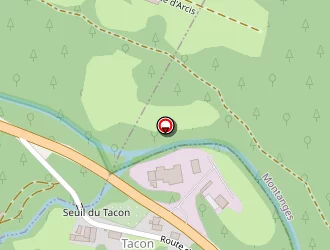 Carte de Société D'exploitation De Sables Et Minéraux (samin) à Châtillon-en-michaille