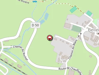 Carte de Guichon à Belleroche