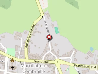 Carte de Jouffre Assurances à Marcillat-en-combraille