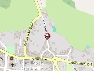 Carte de Duo Coiff à Marcillat-en-combraille