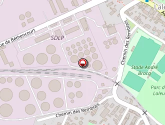 Carte de Stade Andr Bracq à Rochelle (la)