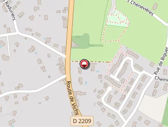 Carte de Palhares Fernando à Creuzier-le-neuf