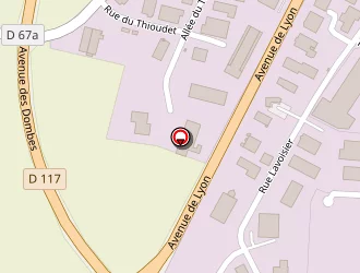 Carte de Finstral à Péronnas