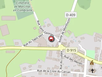 Carte de Groupama à Marcillat-en-combraille