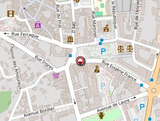 Carte de Monoprix à Guéret