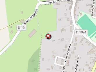 Carte de Super U à Évaux-les-bains