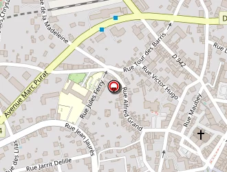 Carte de Fédération Des Syndicats D'elevage De Chevaux à Guéret