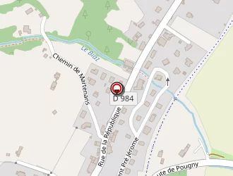 Carte de Thévenin Et Ducrot Distribution à Farges