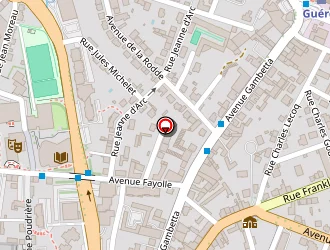 Carte de Gendillou Daniel à Guéret