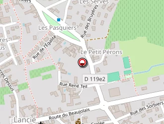 Carte de Aamarige à Lancié