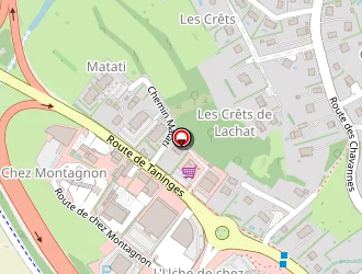 Carte de Thiriet Distribution à Bonne