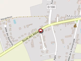 Carte de Boulodrome à Mauprévoir