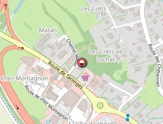 Carte de Super U à Bonne