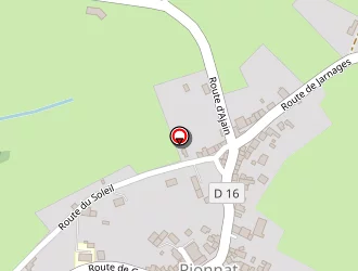 Carte de Ecole De Pionnat à Pionnat