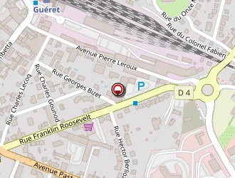 Carte de La Boite A Velos à Guéret