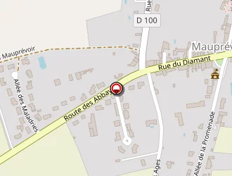 Carte de Bourriaux Benoît à Mauprévoir