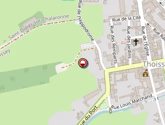 Carte de Pommeret Céline à Thoissey