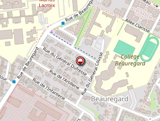 Carte de Les Francas à Rochelle (la)