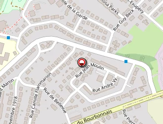 Carte de La Mutuelle Générale Des Ptt à Guéret