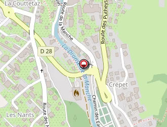 Carte de Satelec à Morzine