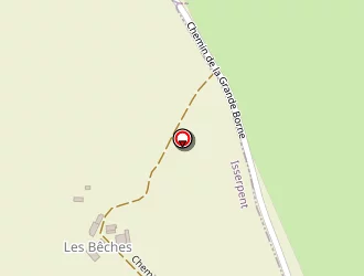 Carte de Les Tabliers Rouges à Isserpent