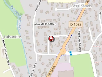 Carte de Plastiques André Verchère à Péronnas