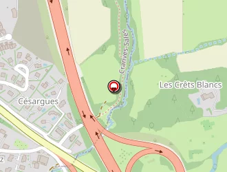 Carte de Bf Carrelage à Cranves-sales