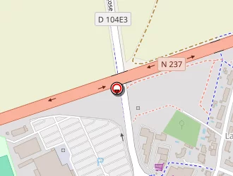 Carte de Mcdonald's à Lagord