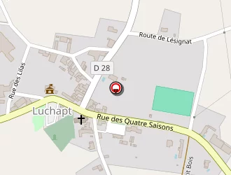 Carte de Mairie à Luchapt