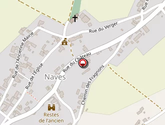 Carte de Agence Postale à Naves