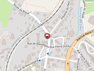 Carte de Renault Gac Concessionnaire à Guéret