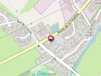 Carte de Bauland à Saint-denis-de-cabanne