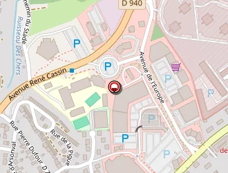 Carte de Centre Leclerc à Guéret