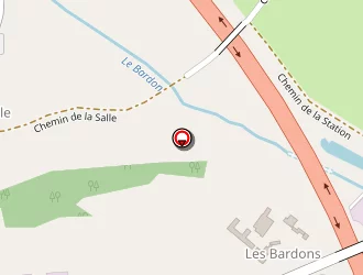 Carte de Pisciculture De La Borde à Pacaudière (la)