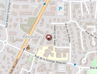 Carte de Tréboz Frères à Péronnas