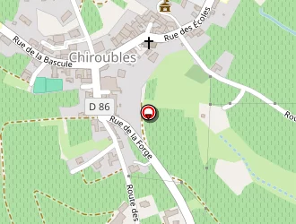 Carte de Mélinand Michel à Chiroubles