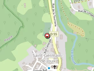 Carte de Ecole Publique à Saint-germain-de-joux