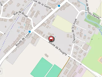 Carte de Equitannaz à Péron