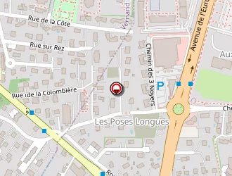 Carte de Colloud Géomètre-expert à Annemasse