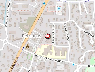 Carte de Démépool Chanel Déménagements à Péronnas