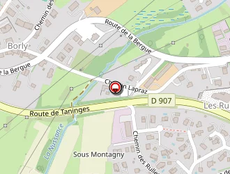 Carte de Auto Annemaffe à Cranves-sales