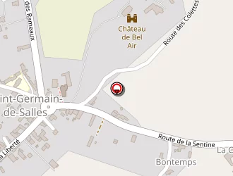 Carte de La Poste à Saint-germain-de-salles