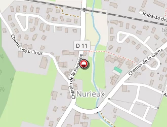 Carte de Mairie à Nurieux-volognat