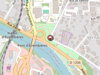 Carte de Nicolas à Étrembières