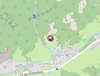 Carte de Alloin à Morzine