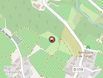 Carte de Domaine Plaforêt à Chiroubles