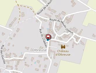 Carte de La Plaine à Usseau