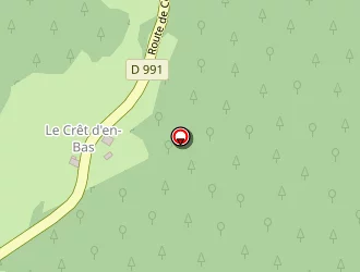 Carte de Charvet Electricité à Chézery-forens