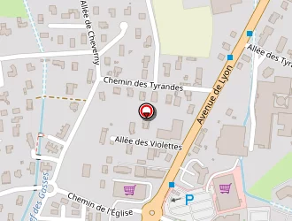 Carte de Ainfocentre à Péronnas