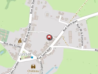Carte de Ecole à Lussat